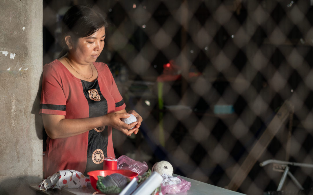 Mekong Quilts, des produits faits-main et issus de matériaux recyclés