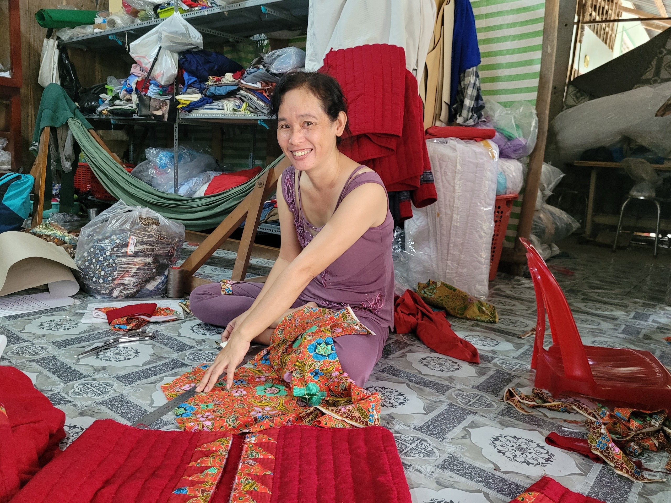 Le Fabuleux Destin de Mme Út avec Mekong Quilts